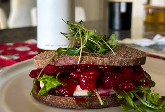 Thanksgiving Leftover Turkey Sandwich with EVOO