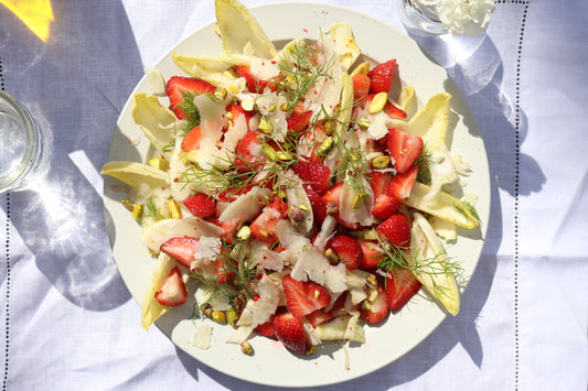 Strawberry, Fennel and Pecorino Salad