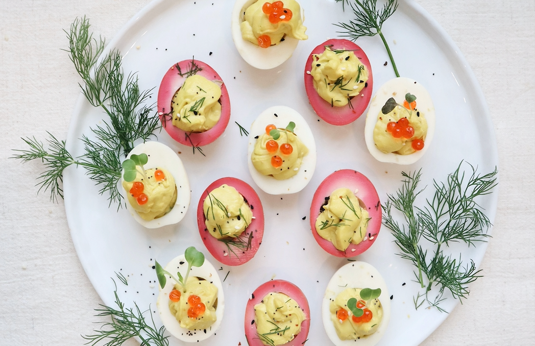 Deviled Eggs with 5-Minute Aioli