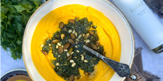 kabocha squash hummus