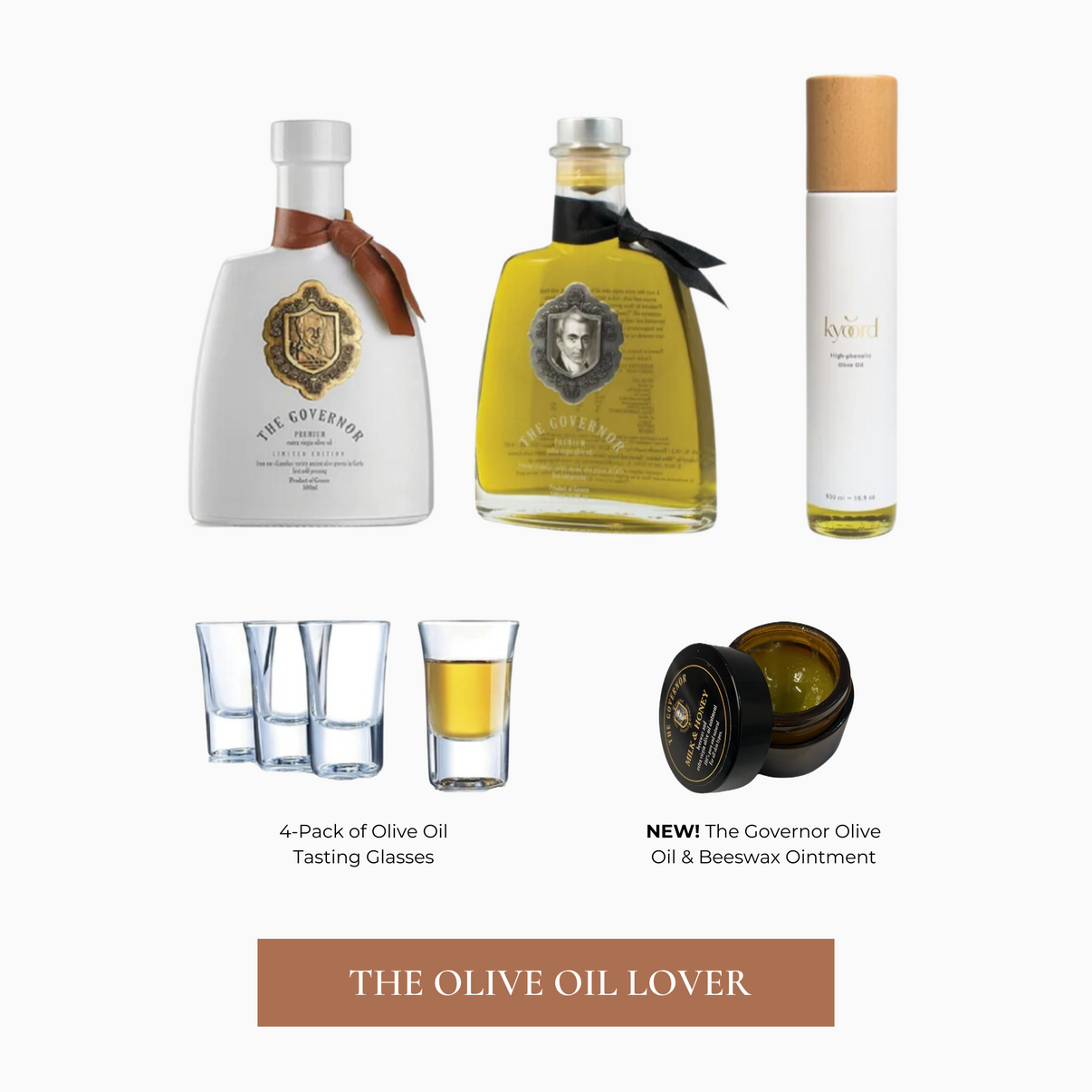 The Olive Oil Lover Gift Set kyoord