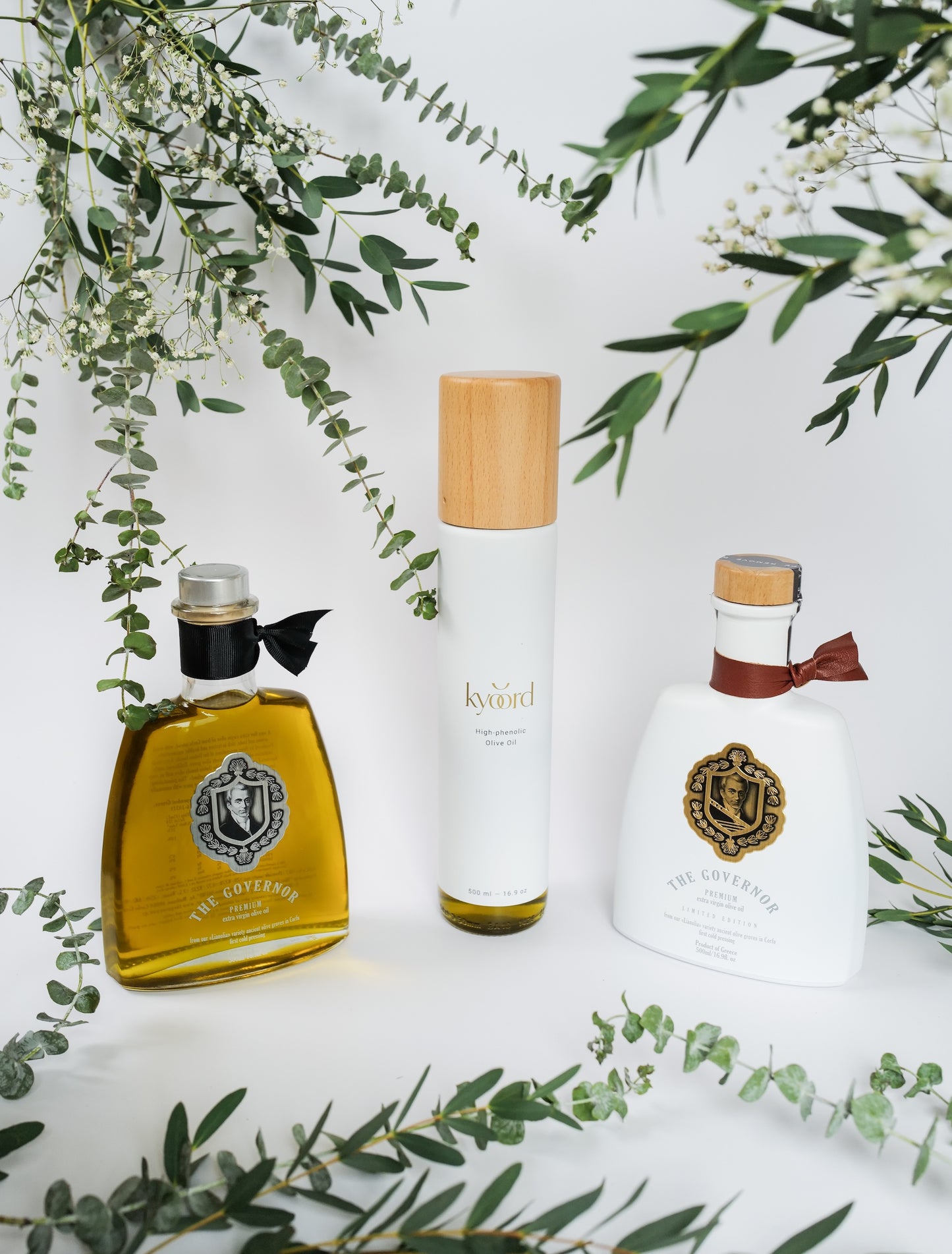 High-phenolic EVOO gift set in kyoord signature box