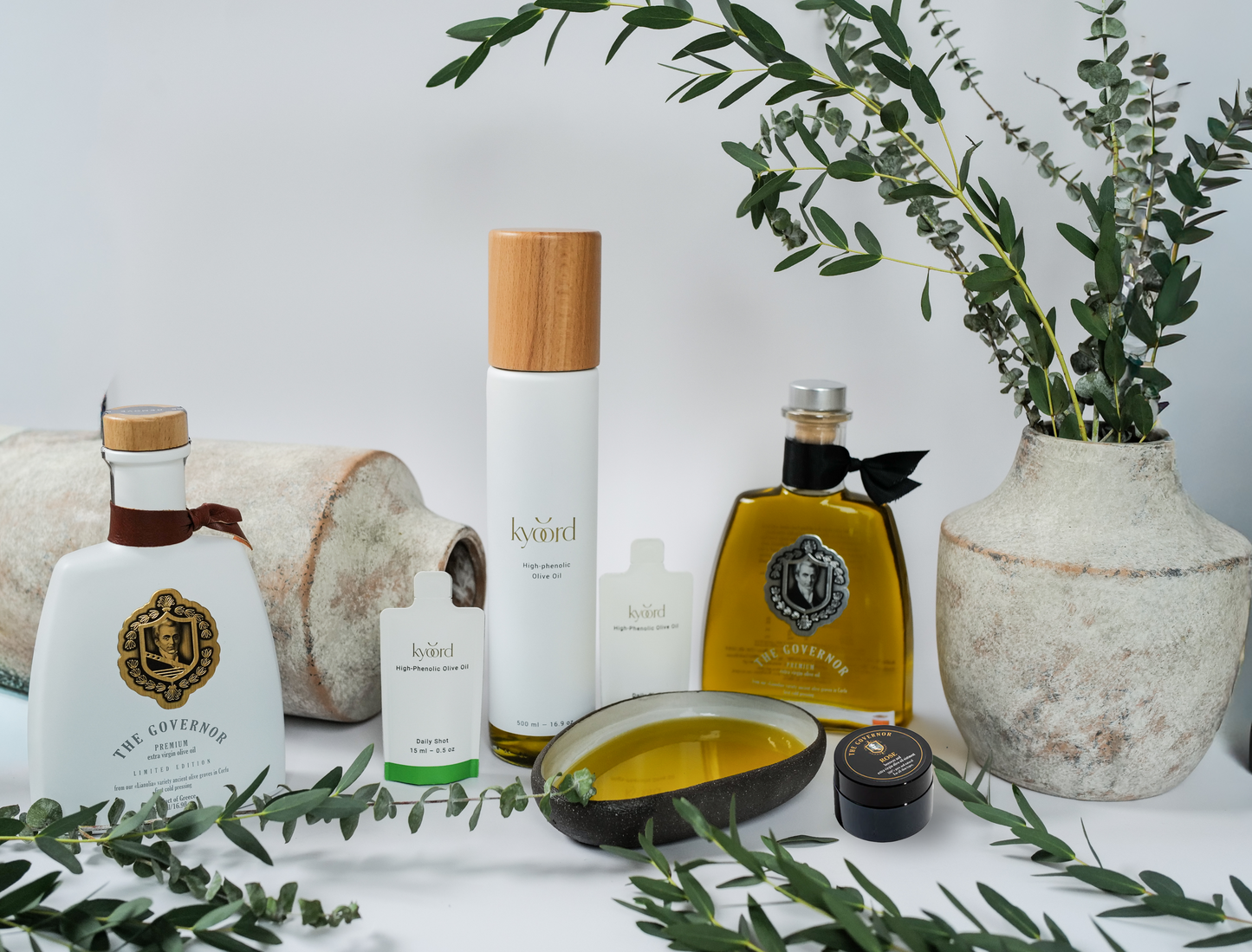 Boxed Ultimate Chef high phenolic olive oil gift set