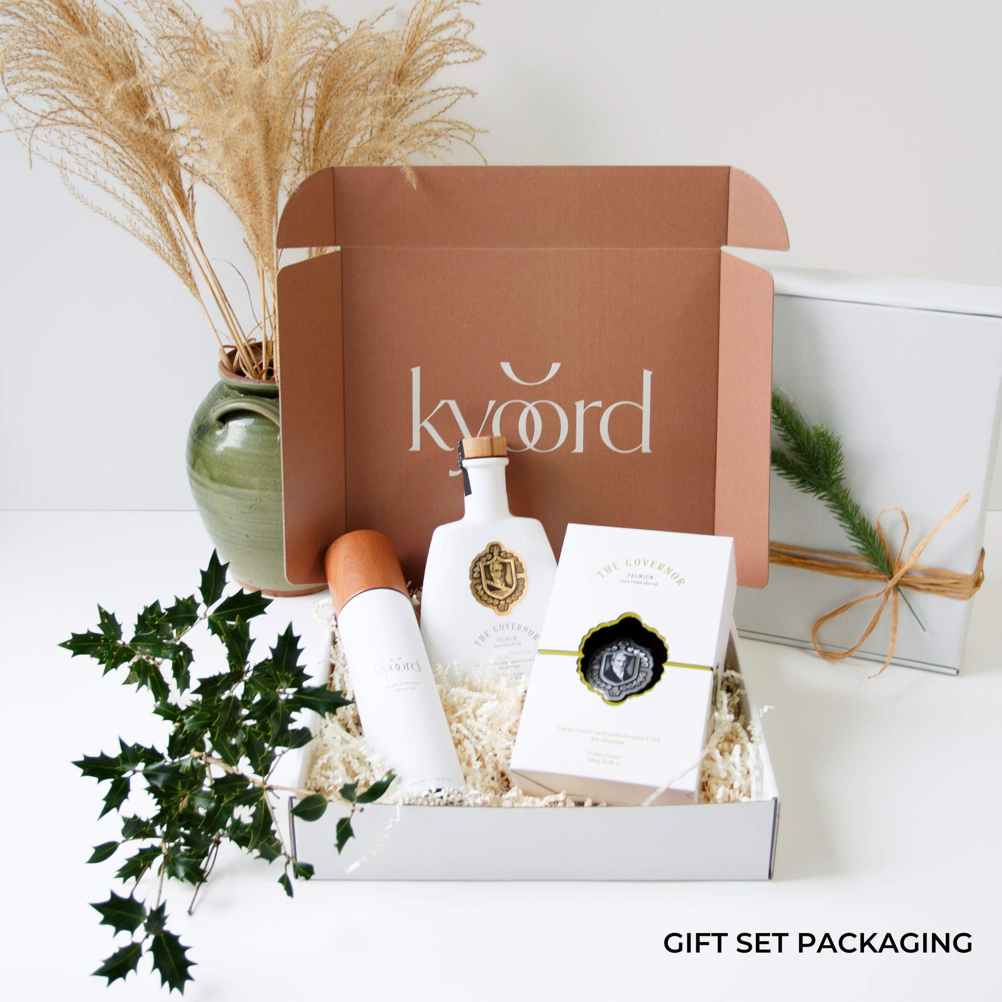 kyoord high phenolic olive oil gift packaging