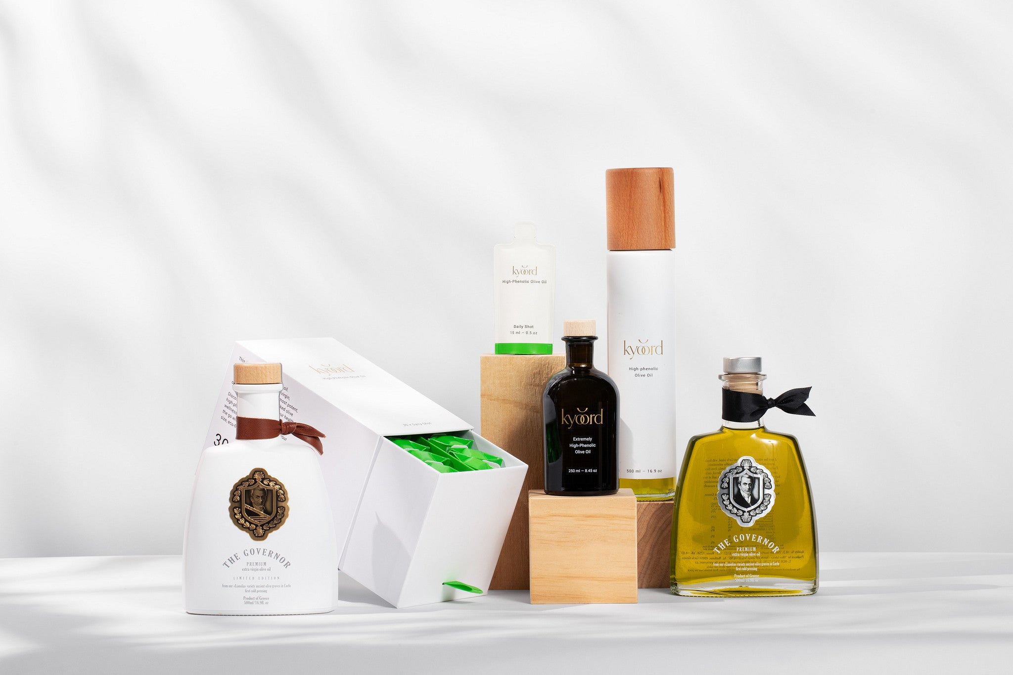 Gourmet Olive Oil Gift Set, Premium High-Phenolic EVOO | kyoord