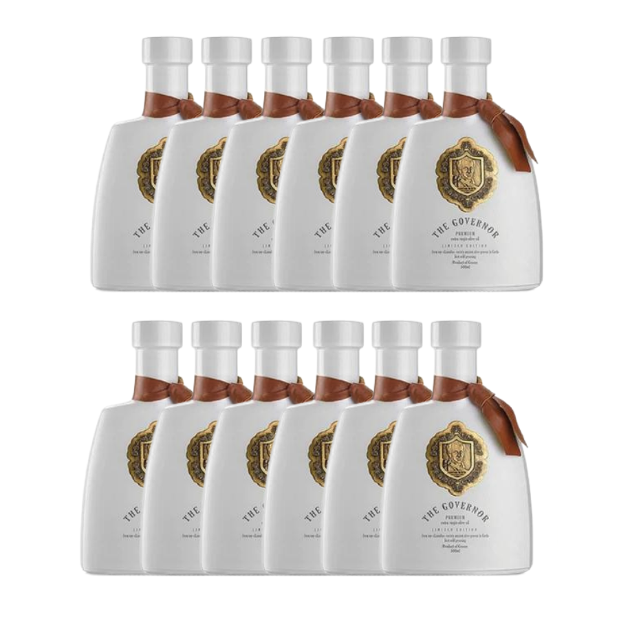 The Governor Limited Edition olive oil full case, twelve bottles