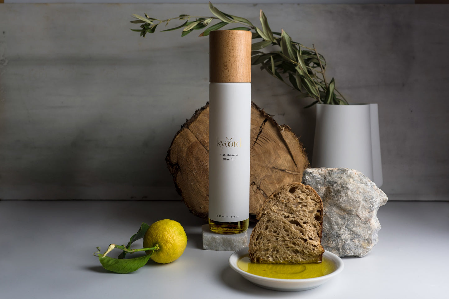 kyoord Lianolia and Koroneiki high phenolic olive oil