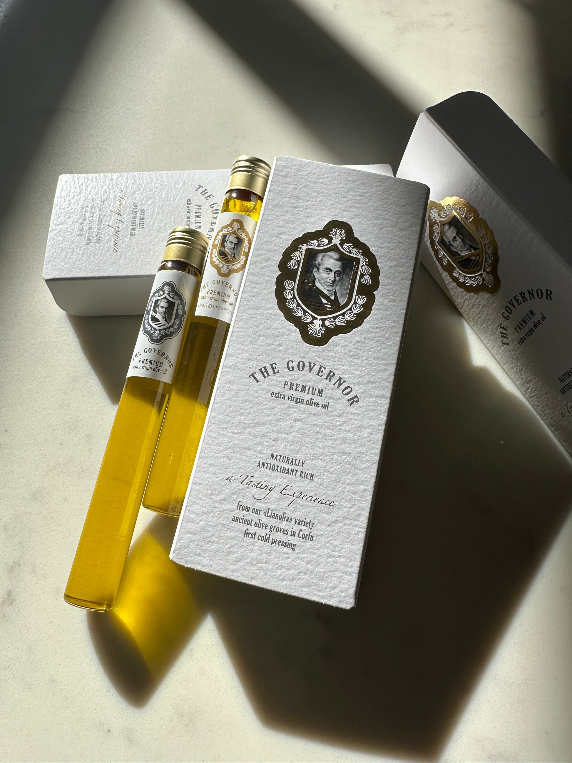 Tasting oleocanthal-rich extra virgin olive oil from Corfu, Greece
