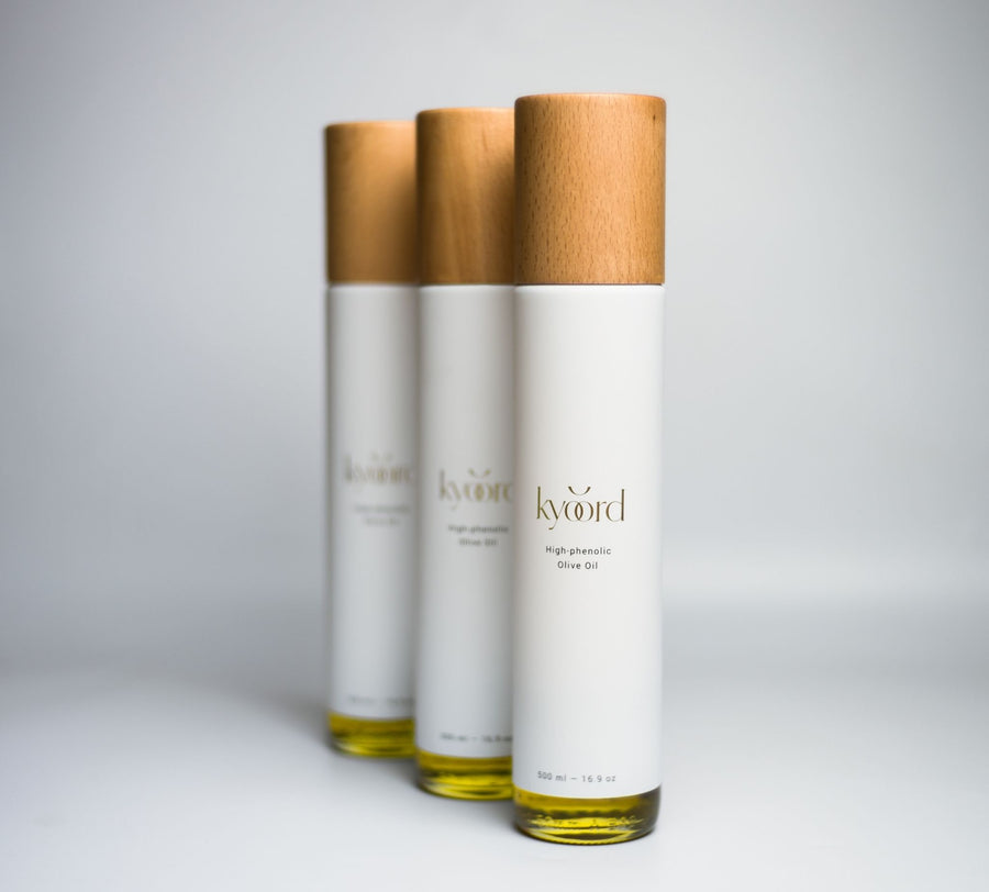 Three Pack of kyoord High-Phenolic Olive Oil